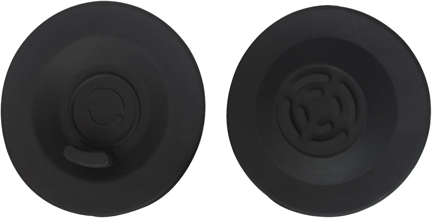 2PCS Espresso Backflush Disc 58mm Silicone Coffee Machine Accessories Black Espresso Machine Cleaning Kit for Espresso Machine