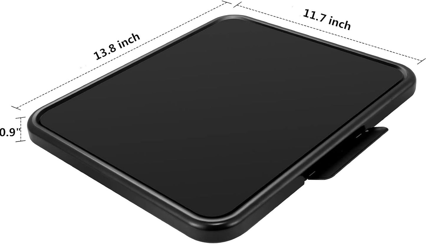 Kitchen Caddy Coffee Maker Sliding Tray, Premium Under Cabinet Appliance Coffee Maker Toaster Blender Air Fryer Stand Mixer (Alloy Steel, 13.8" W x11.7 D)