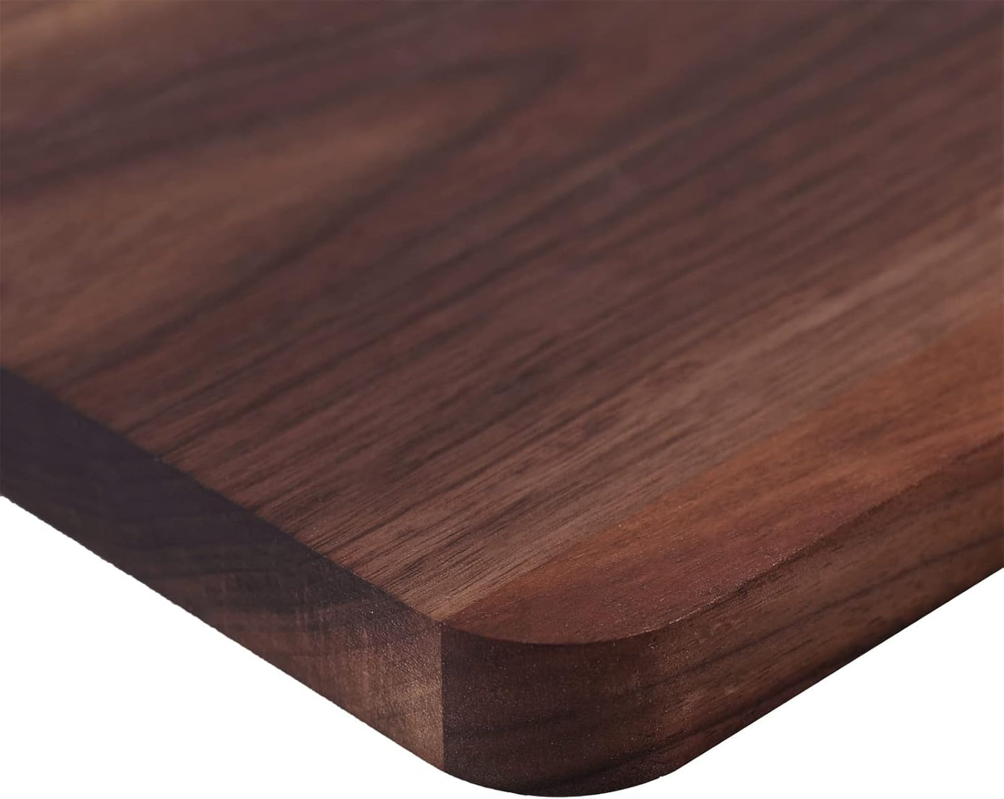 Rustic Walnut Wood Serving Tray, 13"x9" Rectangle Platter, Tea/Coffee Table Tray, Kitchen Decor, Wood Dessert Cup & Vanity Tray for Jewelry