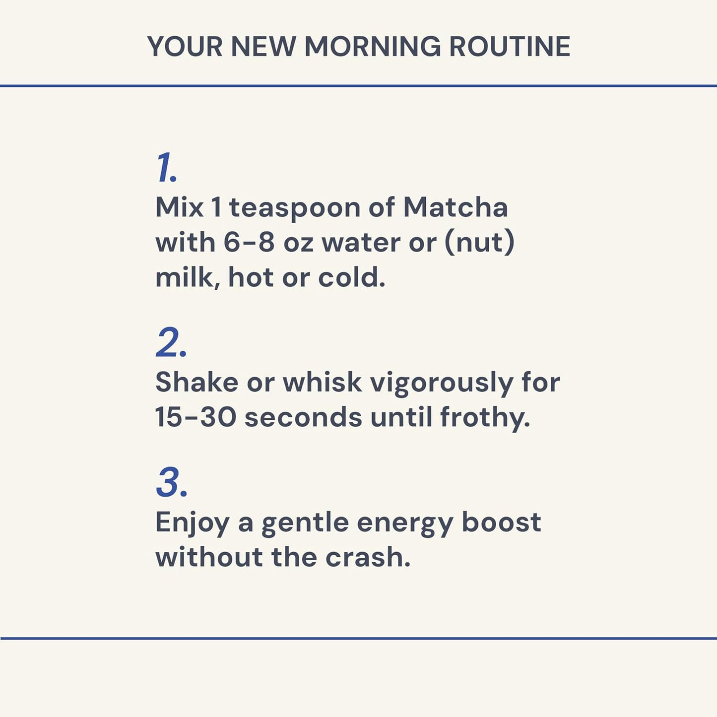 Blueprint Bryan Johnson Matcha Powder – Ceremonial Grade Japanese Matcha – Green Tea for Energy & Focus – Natural Caffeine, Antioxidant-Rich – 30mg L-Theanine- 30 Servings