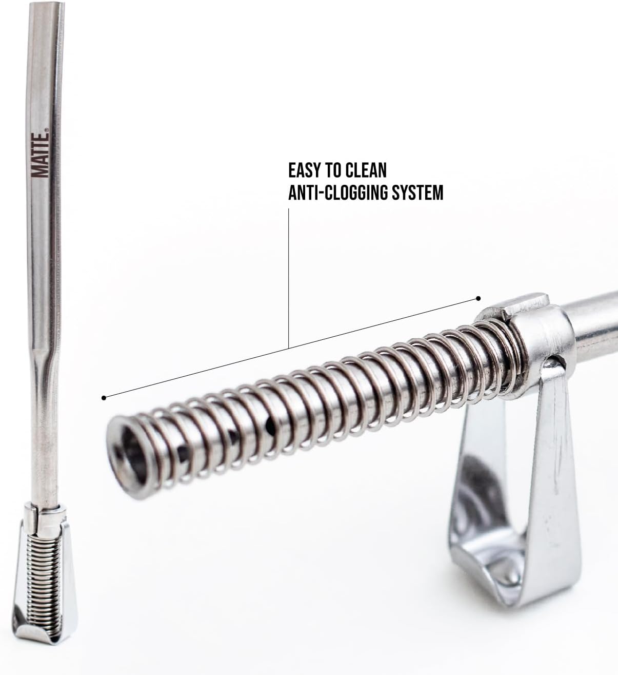 Matte 6.5 oz Yerba Mate Gourd and Bombilla Set - Includes DS Pro Box - BPA Free Yerba Mate Set Kit with Mate Straw, Elegant Design, Non-Slip Base (Grey)