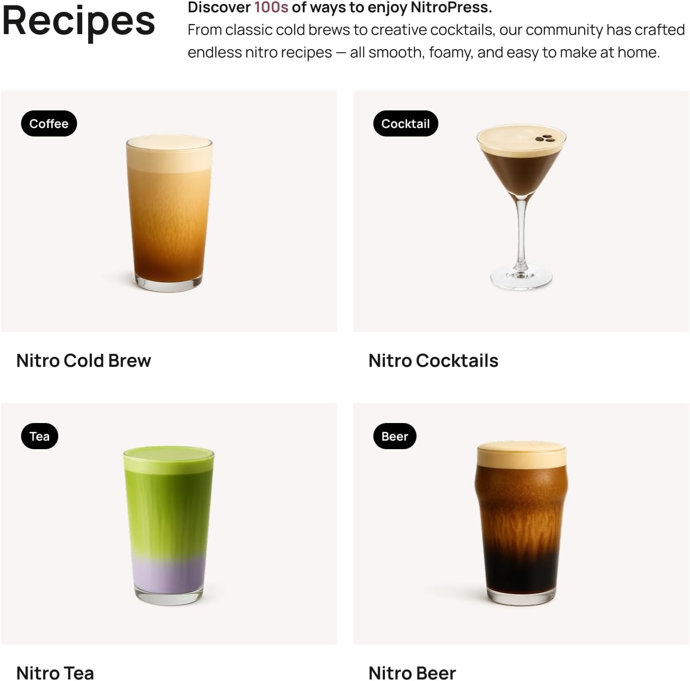 NitroPress Nitro Cold Brew Maker and Dispenser | At-Home Nitro Coffee Maker