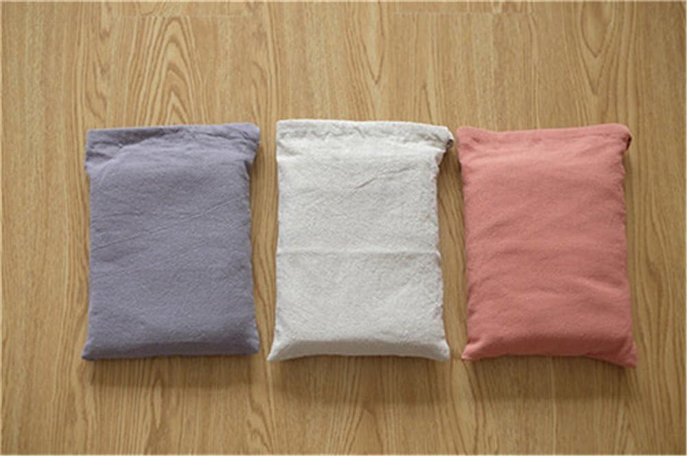 Cotton Linen Japanese Apron Halter Cross Back Bandage X Shape Aprons Two Pockets