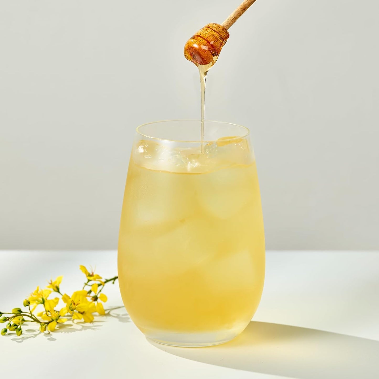 OSULLOC Canola & Apricot Tea (Aromatic Canola flower & Apricot), Premium Blended Tea from Jeju, Tea Bag Series 20 count