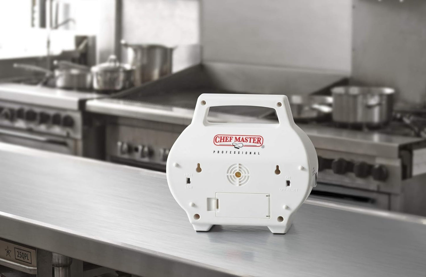 4-Channel Digital Timer, Digital Kitchen Timer, Extended Countdown for Long Cooking Process, Large LED Display for Food Cooking, Baking, Marinade, Roasting, Beef Boiling, Grilling by Chef Master 90218