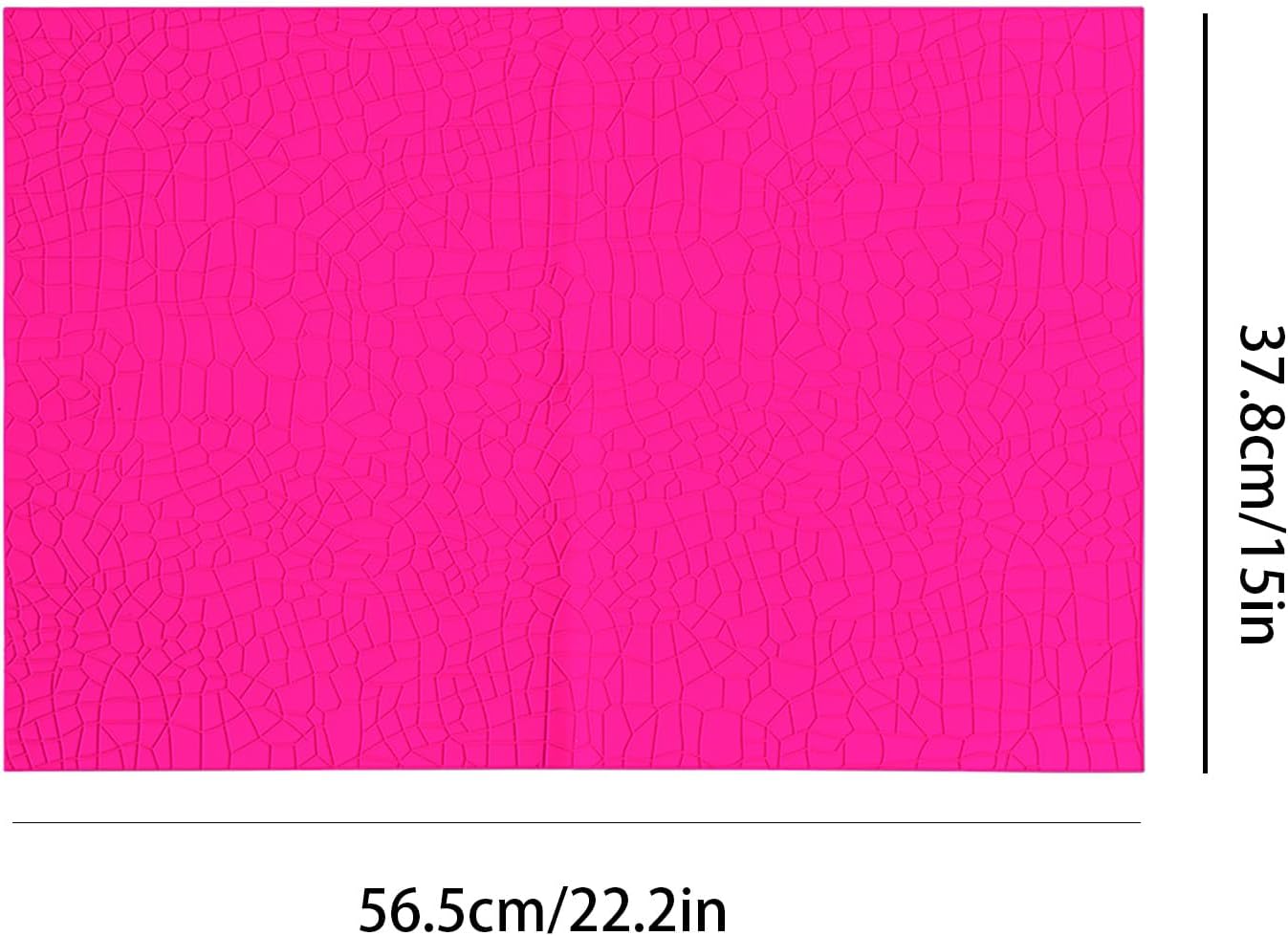 GROWTAIL Cake Fondant Impression Mat, Impression Lace Mold Fondant Cake Decorarting Tools-Spring Bloom/Spiricle/Crocodile Alligator Pattern (Crocodile Alligator Pattern)