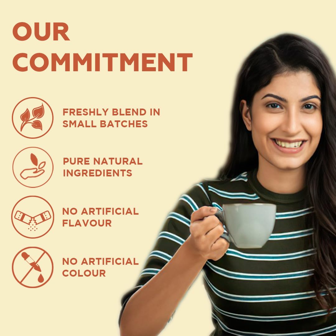 CHAYAM Tea Tranquility Gift Box – 4 Premium Loose Leaf Teas + Stainless Steel Infuser – Wellness Tea Gift – Green, Masala, Kahwa, Ginger Lemongrass – 125+ Cups / 8.82 oz