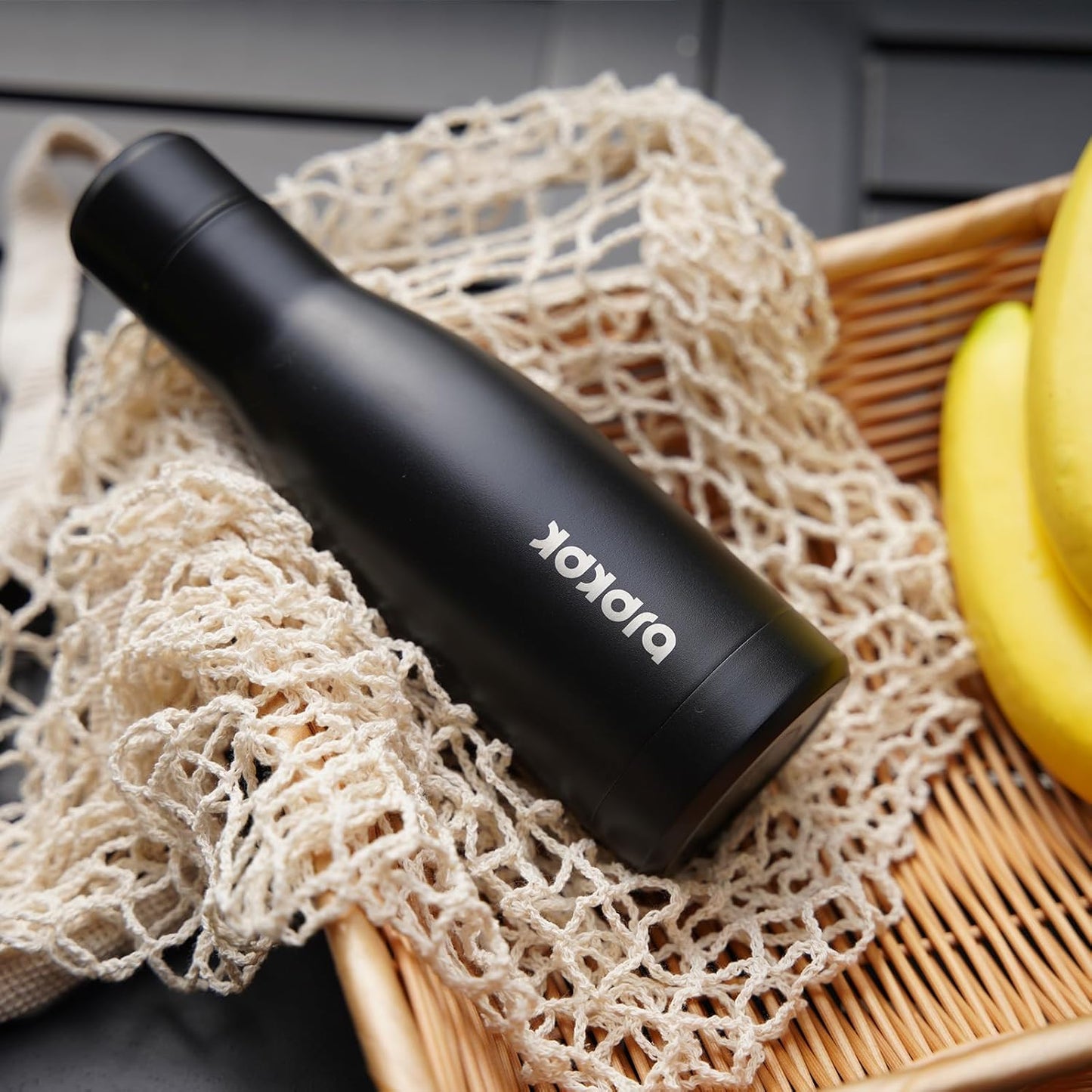 BJPKPK 25oz Insulated Water Bottle Double Wall Vacuum Insulated Stainless Steel Water Bottles for Spots Keep Cold and Hot,Yellow