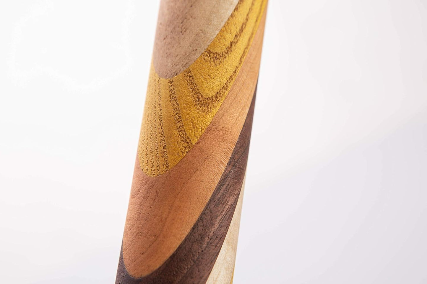 Amish Handmade Multi Wood Rolling Pin (9" Rolling Surface)