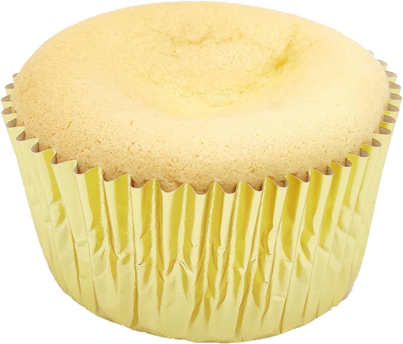Standard Gold Foil Cupcake Liners Muffin Baking Cups for Party and More, 100-Count