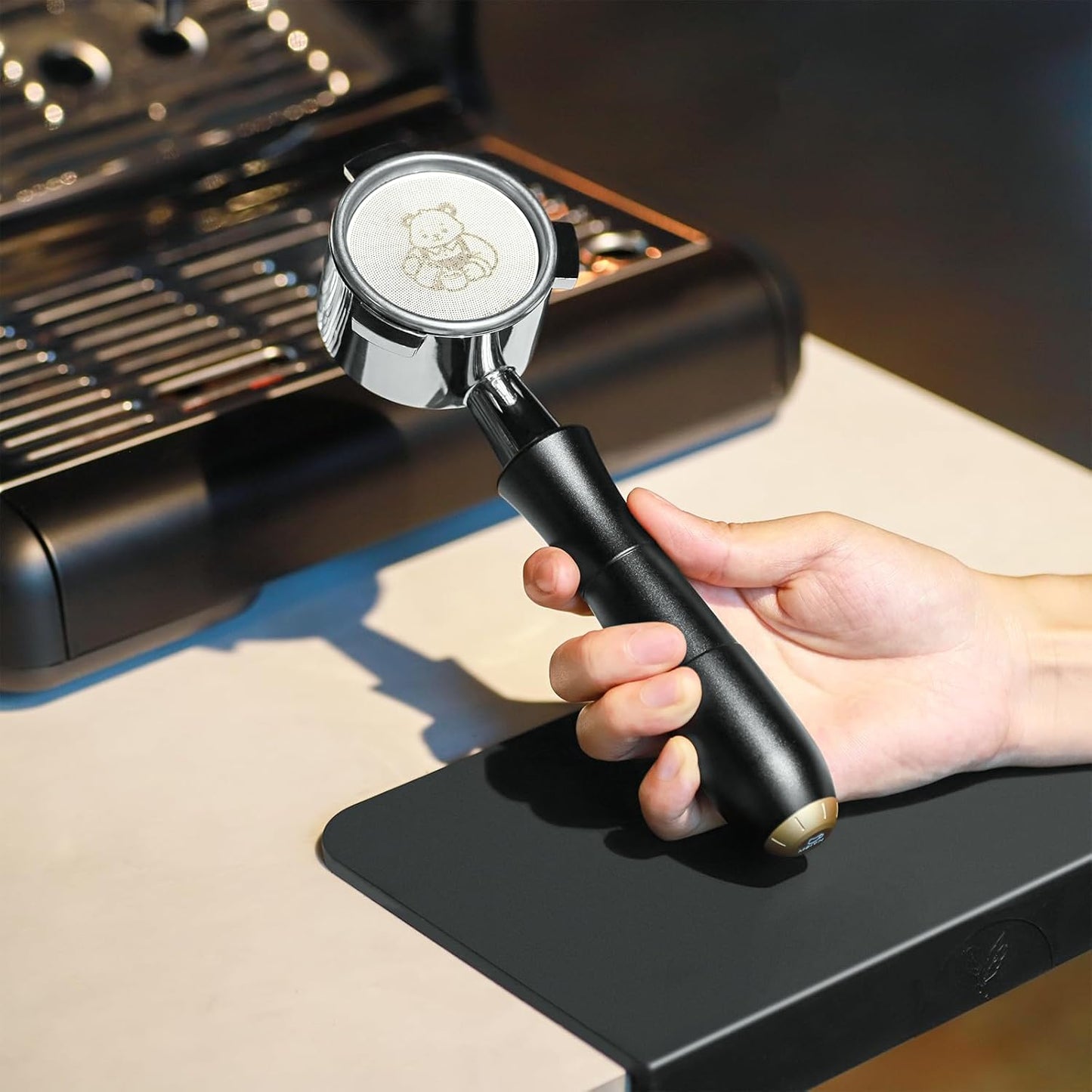 MEION 53.3mm Espresso Puck Screen-3 Pack 0.2mm Ultra Thin Espresso Puck, Stainless Steel Reusable Coffee Filter, Compatible with Espresso Machine 54mm Portafilter Basket