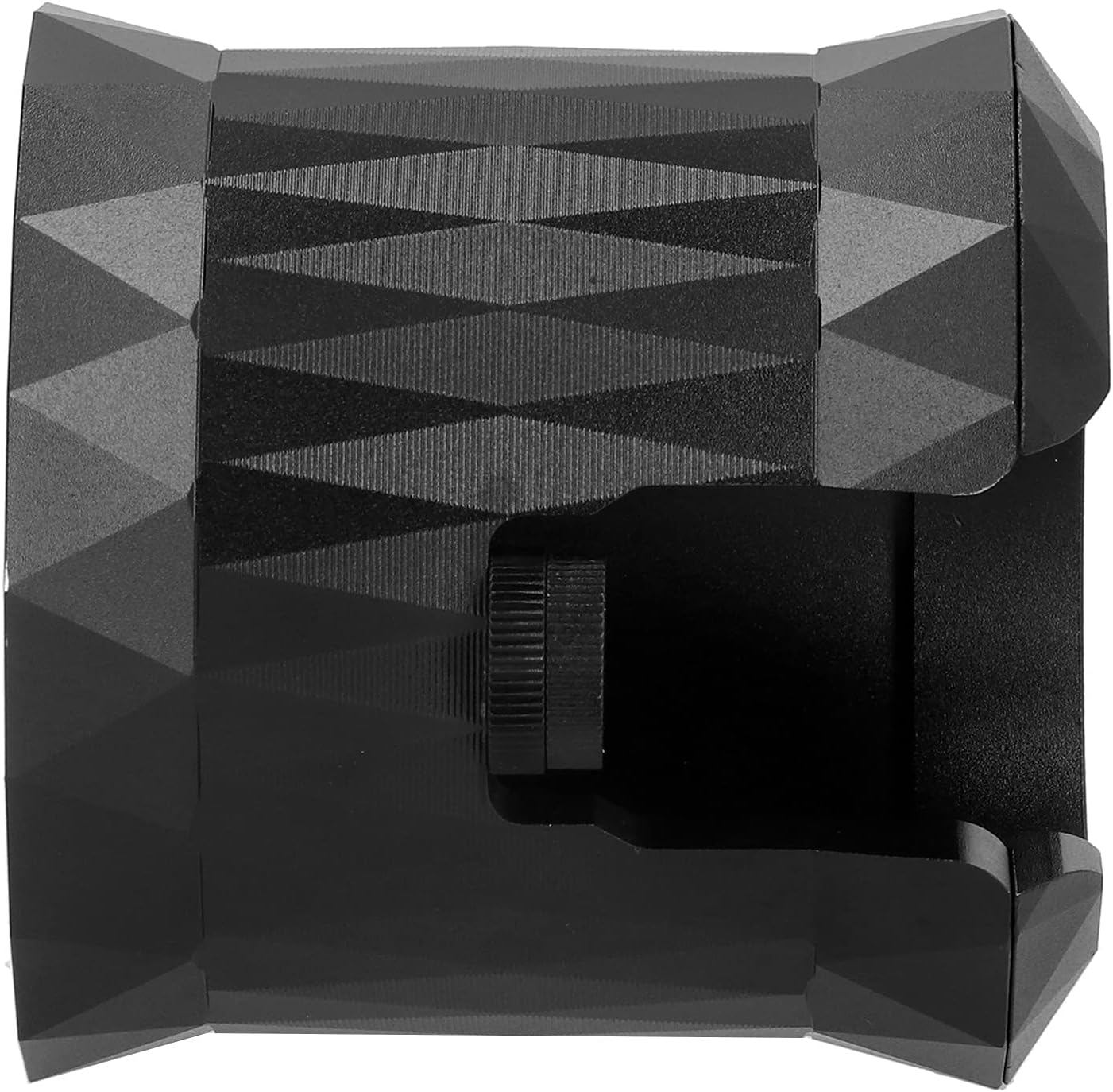 Coffee Portafilter Holder, Aluminum Alloy Coffee Tamper Stand Portafilter Stand Base for Coffee Machine (Matte Black)