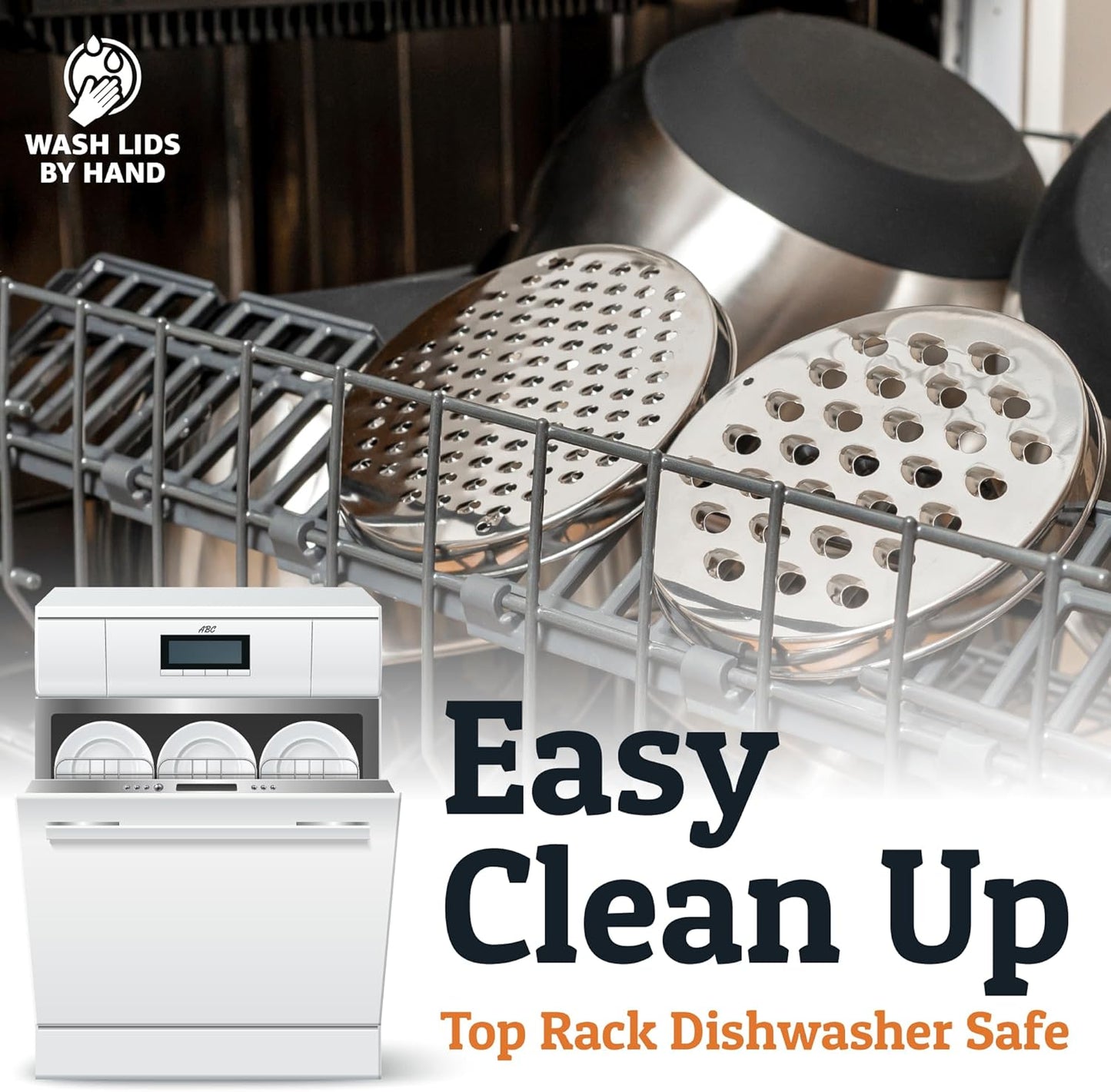 Priority Chef Stainless Steel Mixing Bowls with Lids Set - Premium 30Pcs with 6pc Metal Bowl Set for Kitchen, 3 Graters, Airtight Lids, Non-Slip Bases & Silicone Utensils, Black