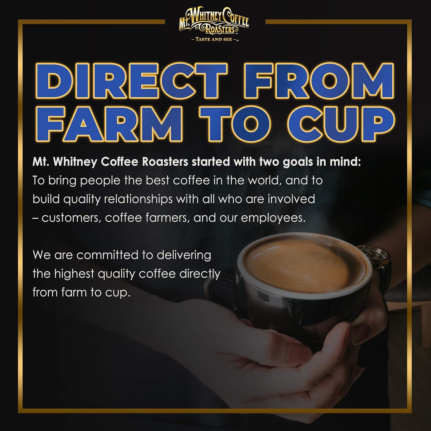 Mt. Whitney Tioga Blend Coffee (Ground, 2 Lb)