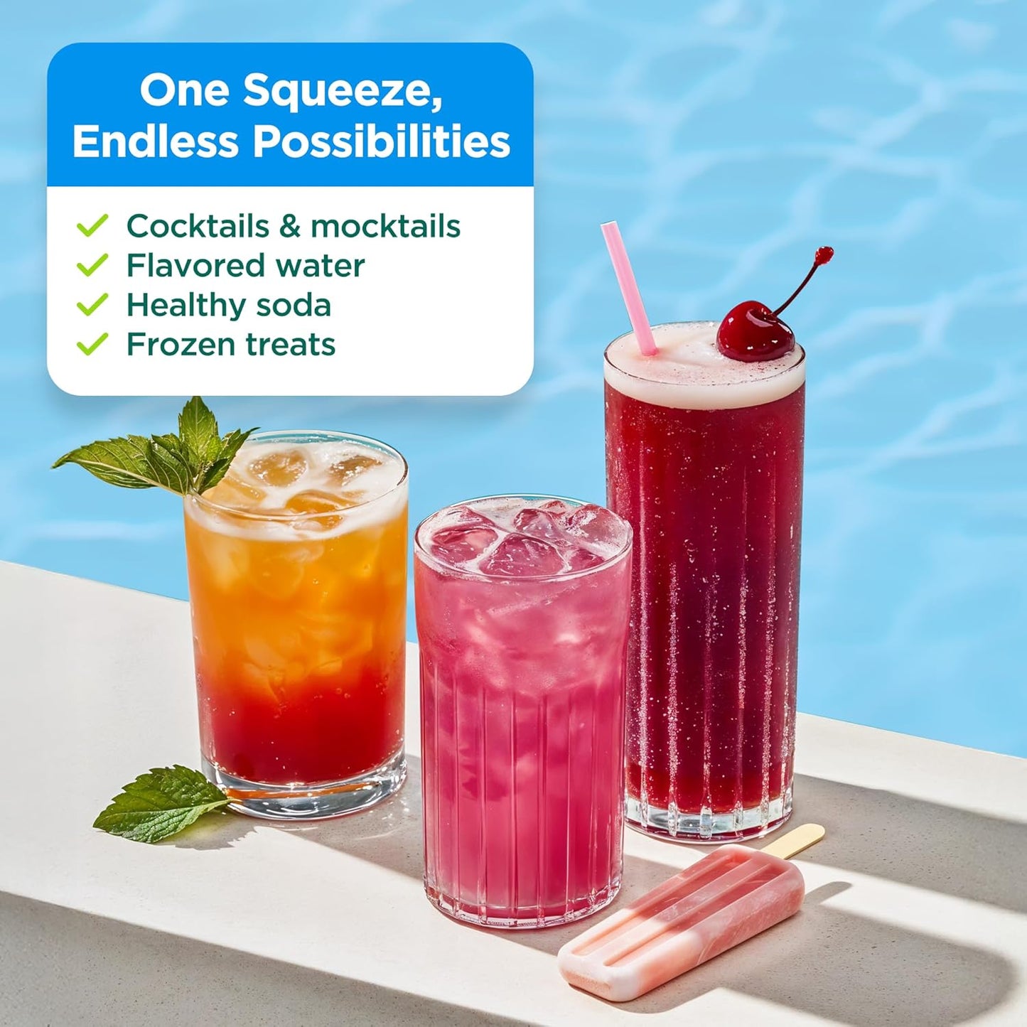 Stur Liquid Water Enhancer | Electrolyte Variety Pack | Naturally Sweetened | High in Vitamin C & Antioxidants | Sugar Free | Zero Calories | Keto | Vegan | 5 Bottles, Makes 90 Drinks