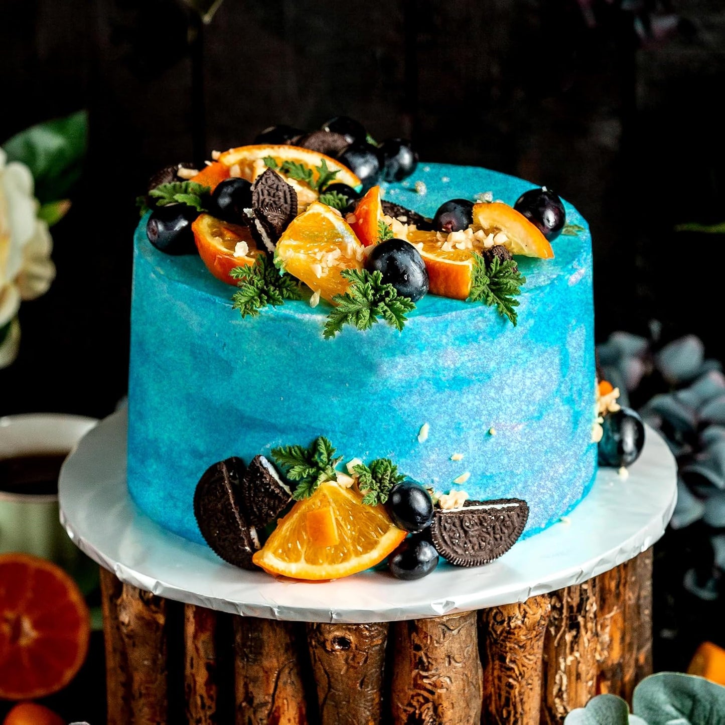 Glitter & Glitz Edible Glitter for Drinks - Premium Drink Glitter Edible Dust for Cocktails, Baking, Brew, Champagne - Luster Dust and Cocktail Glitter - Edible Glitter for Drinks Decoration (Red, 5Grams)