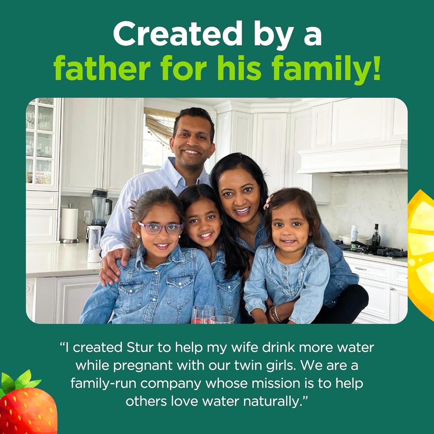 Stur Liquid Water Enhancer | Pomegranate Cranberry | Naturally Sweetened | High in Vitamin C & Antioxidants | Sugar Free | Zero Calories | Keto | Vegan | 5 Bottles, Makes 120 Drinks