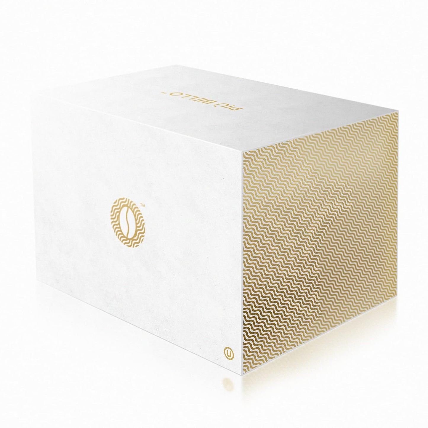 Piu Bello Coffee Pods - Nespresso Machine (Original) Compatible Capsules Pack - Rich & Balanced Taste - Strong Italian Espresso Flavored - Kosher Certified (120 Count Single Flavor) (Roga)