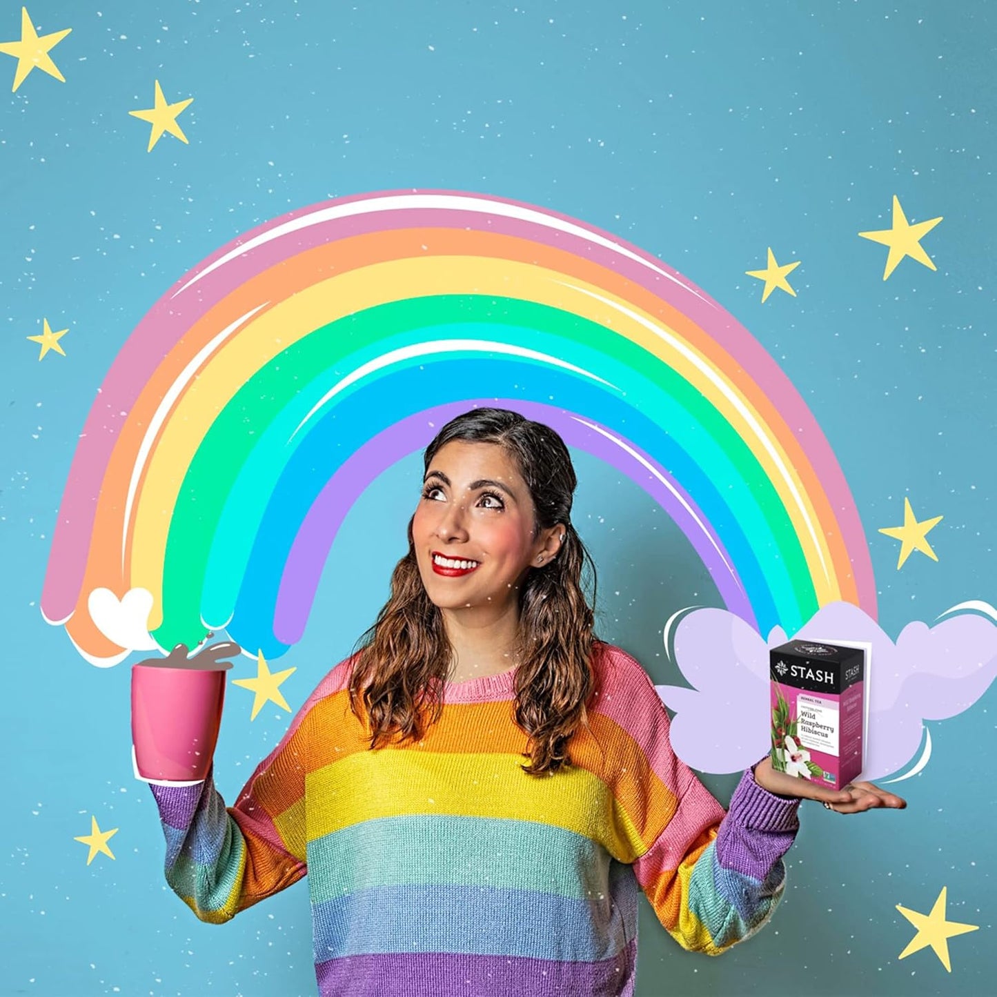 Stash Tea Peppermint Herbal Tea, 6 Boxes of 30 Tea Bags Each (180 Tea Bags Total)