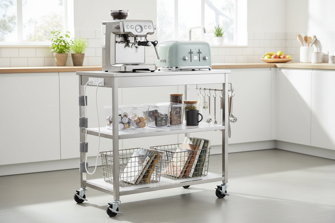 Small Appliance Cart That Actually Saves Space