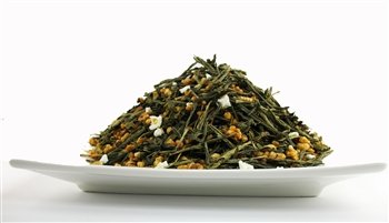 Japanese Style Green Tea-Genmaicha, A light body tea with limited bitterness – 1lb Tea Bag