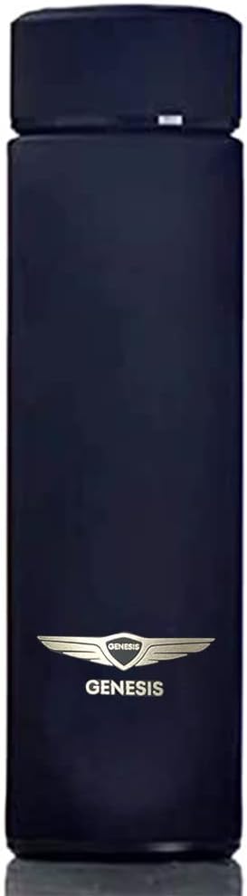 17 oz Car Logo Black Frosted Travel Mugs & Tumblers Vacuum Insulated Stainless Steel Thermal Bottle Fashion Business Thermal Cup for Hot or Cold Drink Coffee Or Tea (fit genesis)