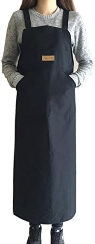 Artist apron/Long apron - Navy Blue