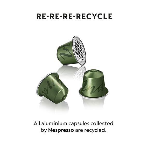 Nespresso Capsules Original Line, Caramello, Medium Roast Espresso Coffee, 50 Count Espresso Coffee Pods