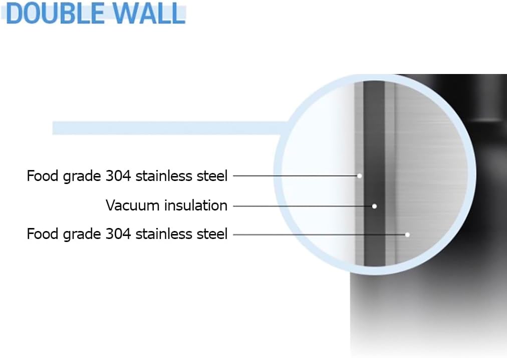 Mother of Pearl Design Stainless Steel Water Bottle 17 oz Leakproof Screw Cap Wide Mouth Double Wall Vacuum Insulated Travel Sport Water Flask Thermo Mug (Orchid Flower)