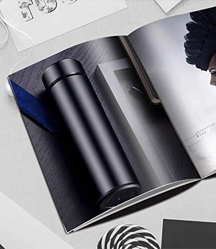 17 oz Car Logo Black Frosted Travel Mugs & Tumblers Vacuum Insulated Stainless Steel Thermal Bottle Fashion Business Thermal Cup for Hot or Cold Drink Coffee Or Tea (fit Maserati)