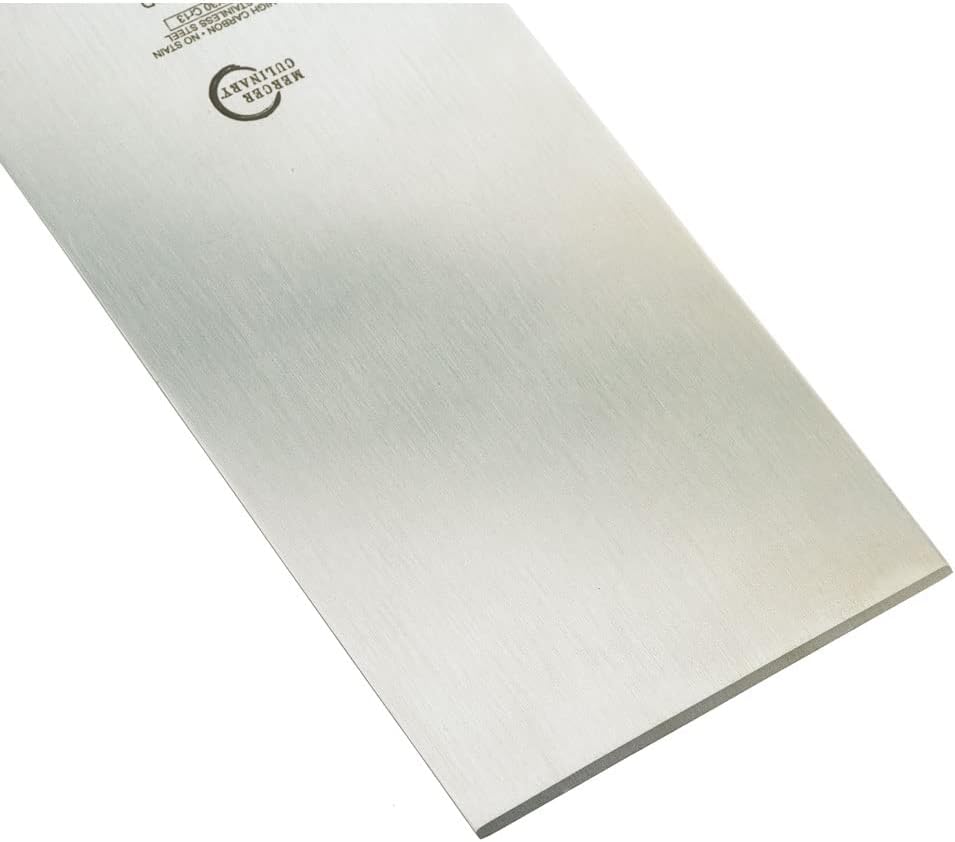 Mercer Culinary Millennia 6" x 3" Heavy-Duty Turner - Red Handle