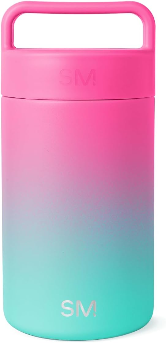 Simple Modern Food Jar for Hot Food | Reusable Stainless Steel Vacuum Insulated Leak Proof Lunch Storage for Smoothie Bowl, Soup, Oatmeal | Provision Collection | 16oz | Sorbet