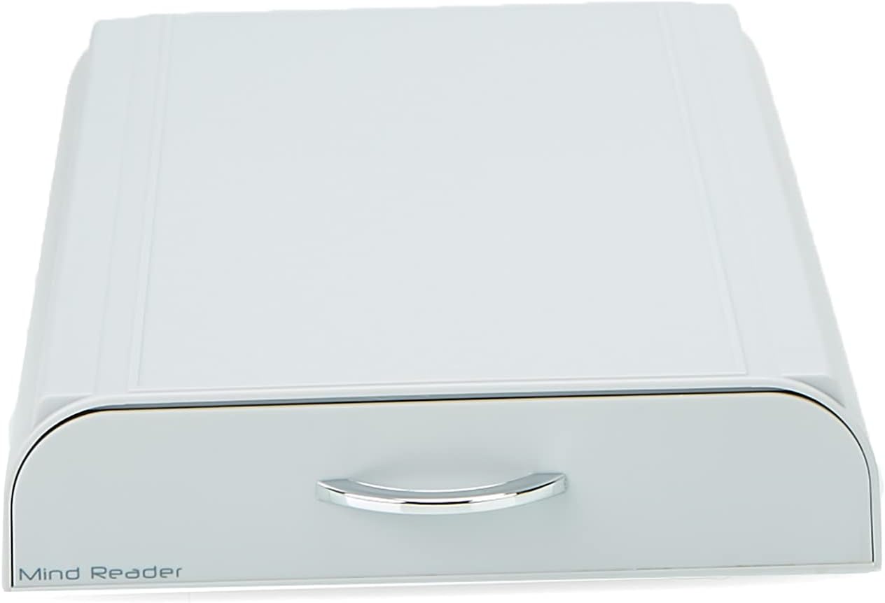 Mind Reader Nespresso Compatible Capsule Drawer, Countertop Organizer, Coffee Pod Holder, Storage, 9.25"L x 15"W x 2"H, Gray