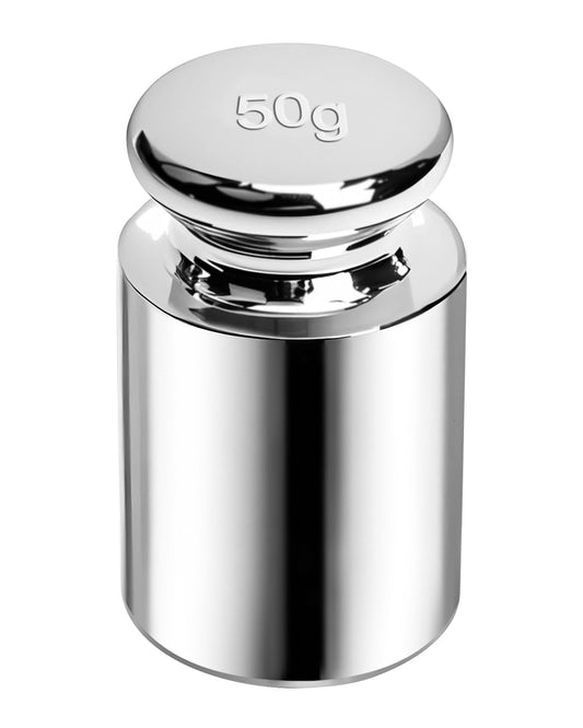 UCEC Calibration Weights for Digital Scale, 50g Gram Weights, Precision Stainless Steel Balance Scale Calibration Weight for Lab Educational Science
