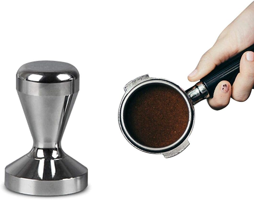 Coffee Tamper 49mm, Espresso Coffee Press Stainless Steel