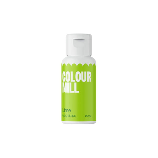 Colour Mill Oil-Based Food Coloring, 20 Milliliters Lime