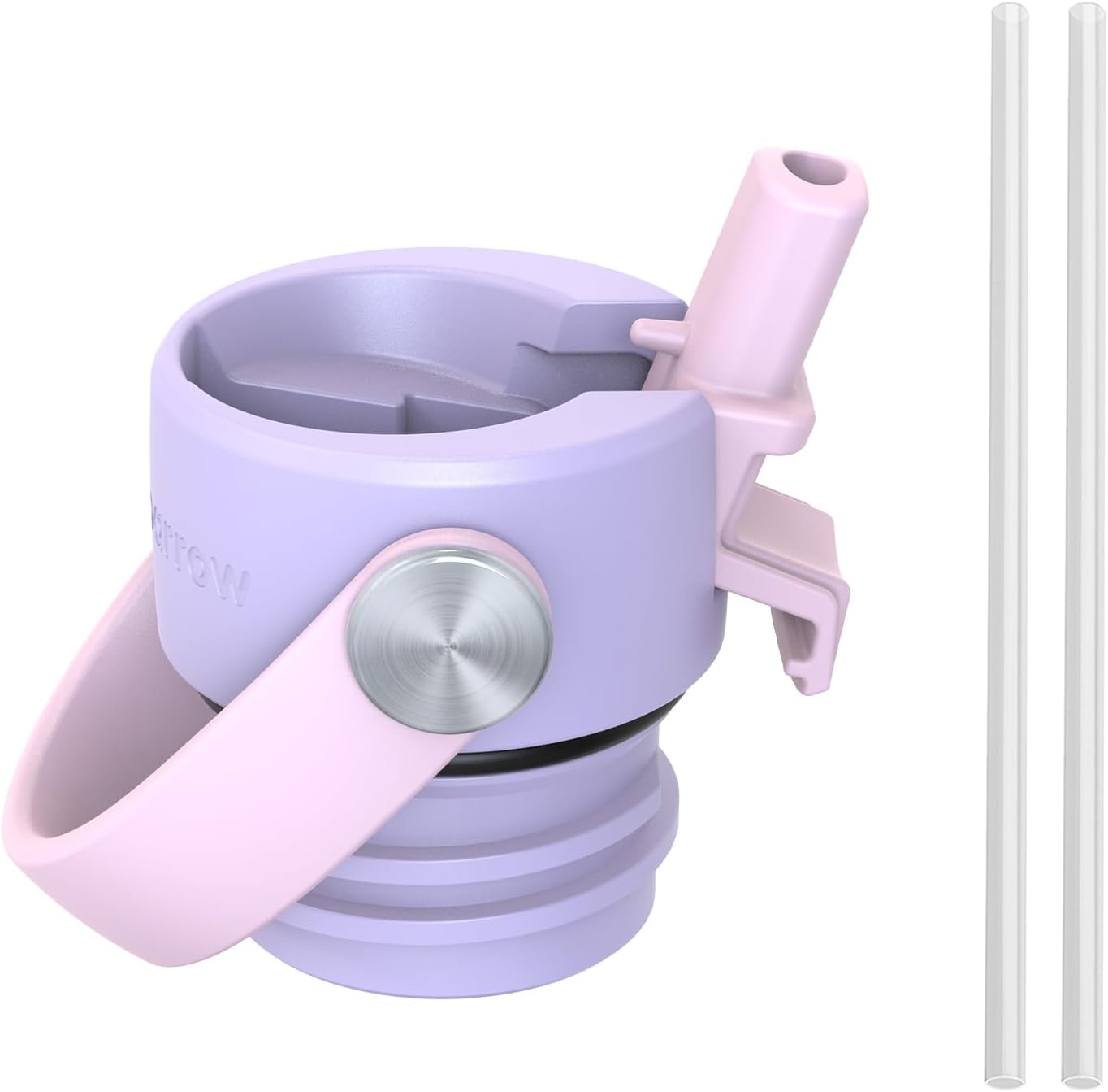 Super Sparrow Insulated Water Bottle - 17 Oz / 25 Oz / 32 Oz - Standard Mouth FlipFlow Flask - BPA Free, Leak Proof Drink Bottle- Ergonomic Straw Water Bottles for Work, Gym, Travel, Sports