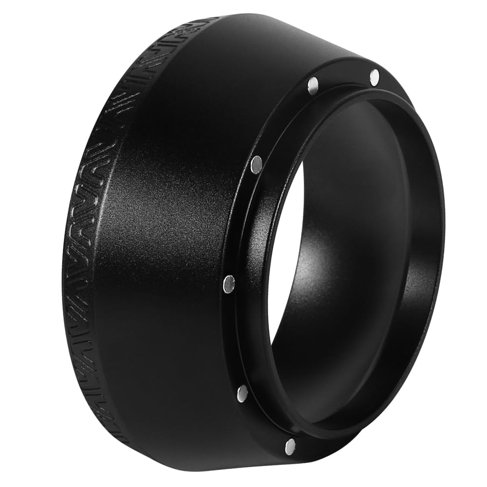 Magnetic Dosing Funnel, 51mm Espresso Dosing Funnel Aluminous Alloy Compatible with Breville 51mm Bottomless Portafilter