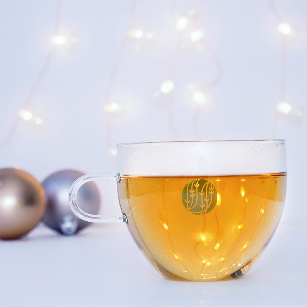 Palais des Thés - N°25 Green Tea - Holiday Blend with Citrus, Rose, Almond, and Spices - 3.5oz Loose Leaf Metal Gift Tin, Serves 20-25 Cups