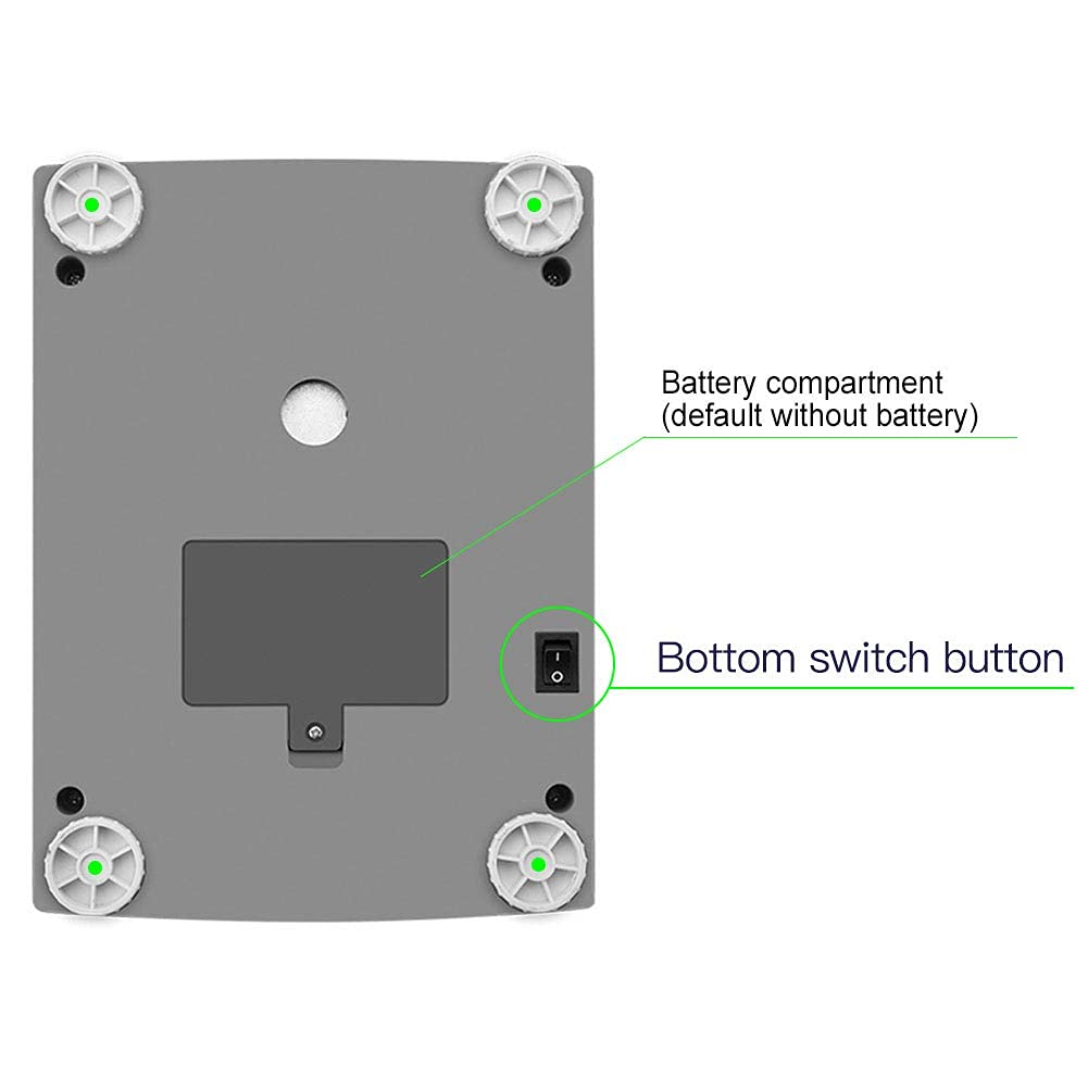 High-Precision Laboratory Digital Analytical Balance Electronic Scales Industrial Scale (3kg/0.01g (Square Pan))