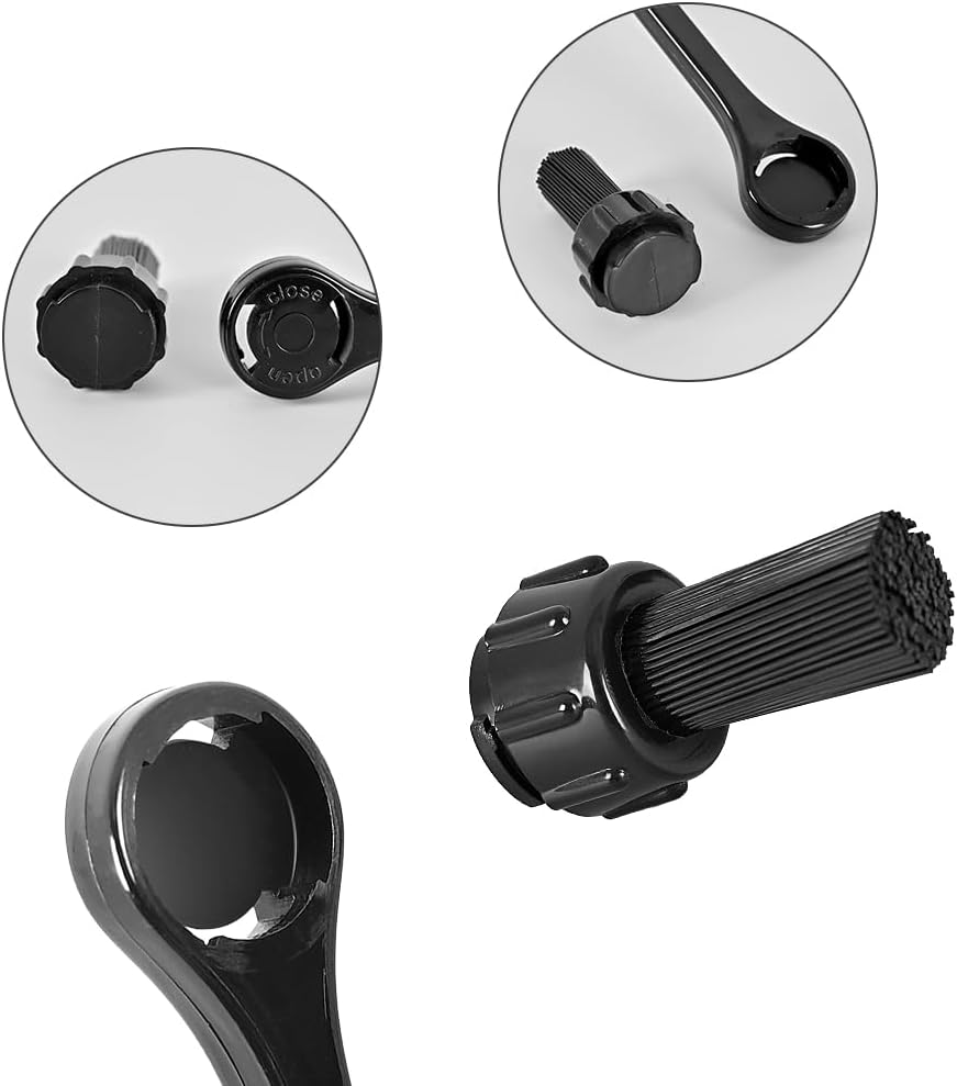 Espresso Machine Cleaning Brush Kit - CAFEMASY 6pcs Replacement Coffee Cleaning Brush Head