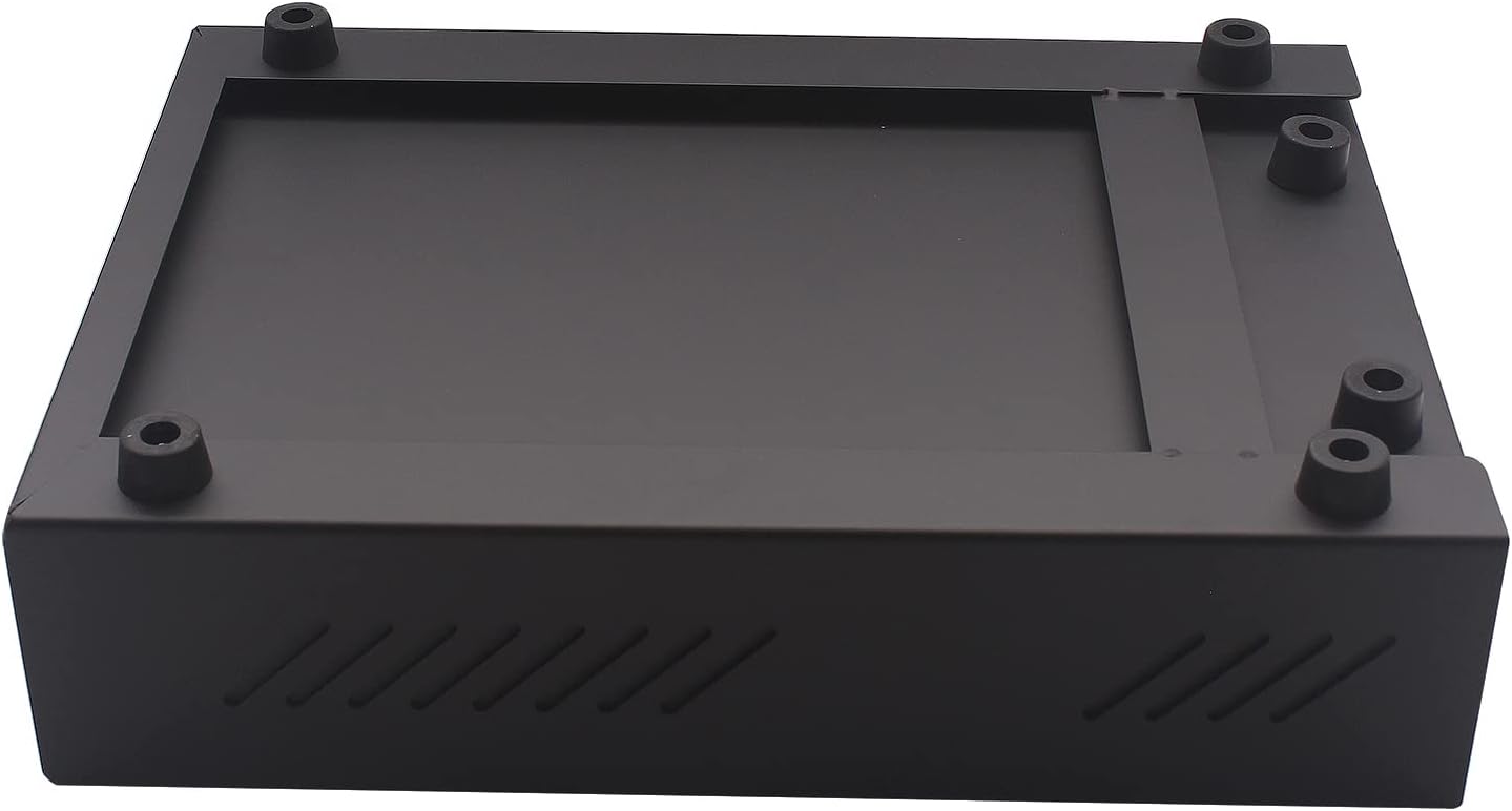 Espresso Knock Box Drawer, 2.5L Capacity Stainless Steel Detachable Coffee Ground Knock Container, For Home, Office, Restaurant and Coffee Shop (Black)