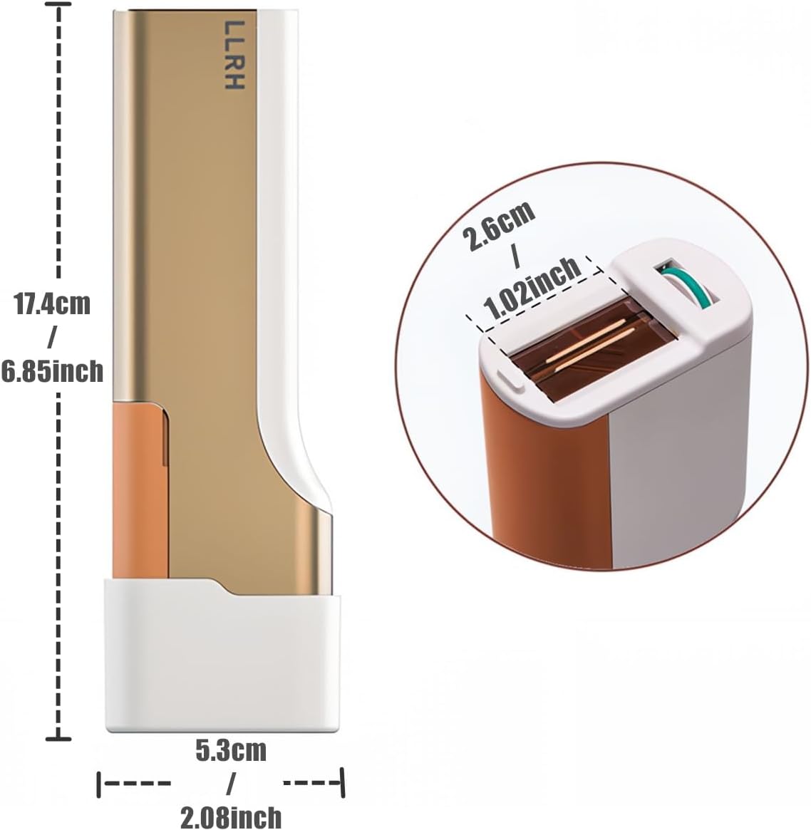 LLRH Latte Art Food PrintPen DIY Image for Coffee Beer Cocktails Macaron Cookie, Bluetooth, for Home, Small Shops (Brown)