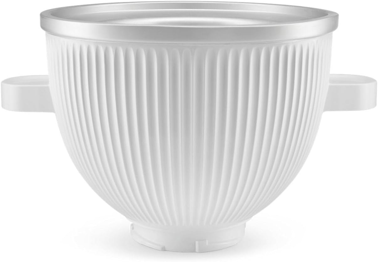 KitchenAid Ice Cream Maker Attachment Stand Mixer, 2 Quart, White