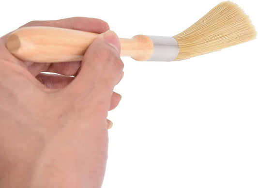 Coffee Grinder Cleaning Brush, Espresso Cleaning Brush Wooden Handle Espresso Machine Brush Cleaner Tool for Bean Grain Coffee Tool Home Kitchen