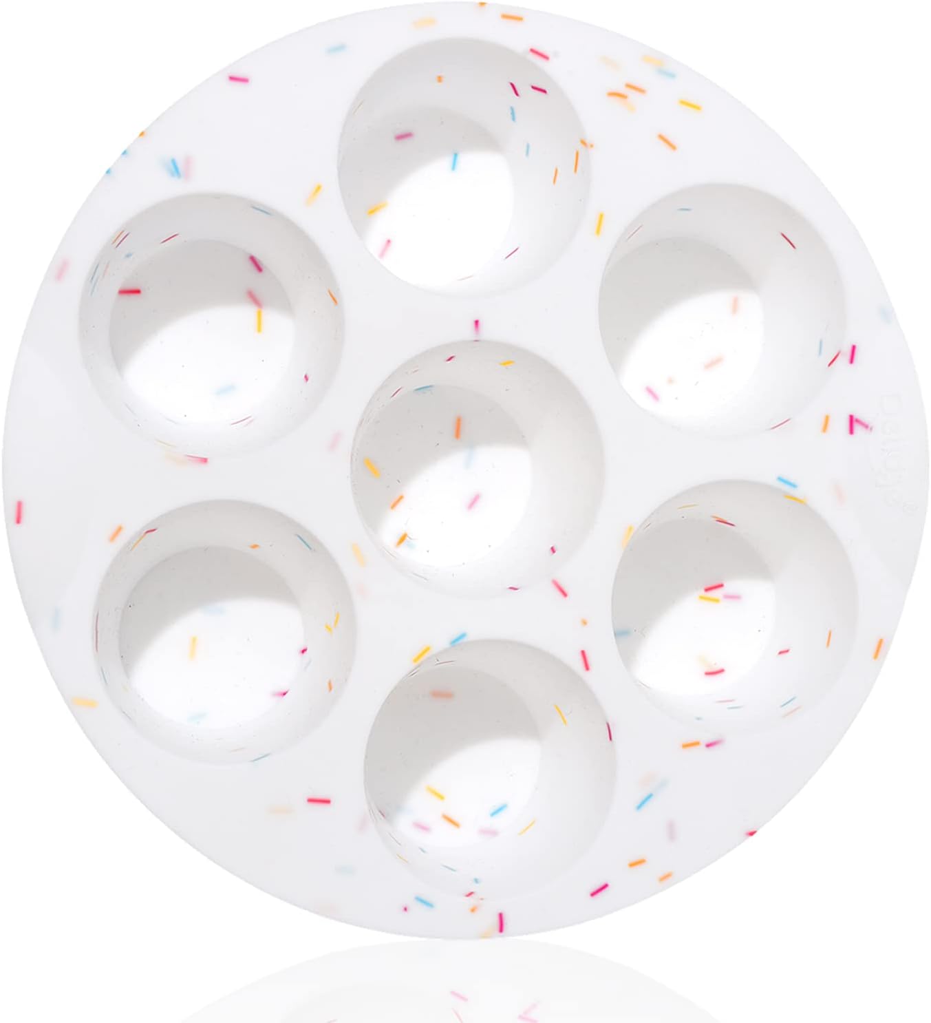 Silicone Egg Bite Molds Air Fryer Muffin Pan for Baking Non-Stick Silicone Egg Molds 7 Cups Air Fryer Cupcake Mold for Mini Muffins, Tart, Mini Cupcake BPA Free