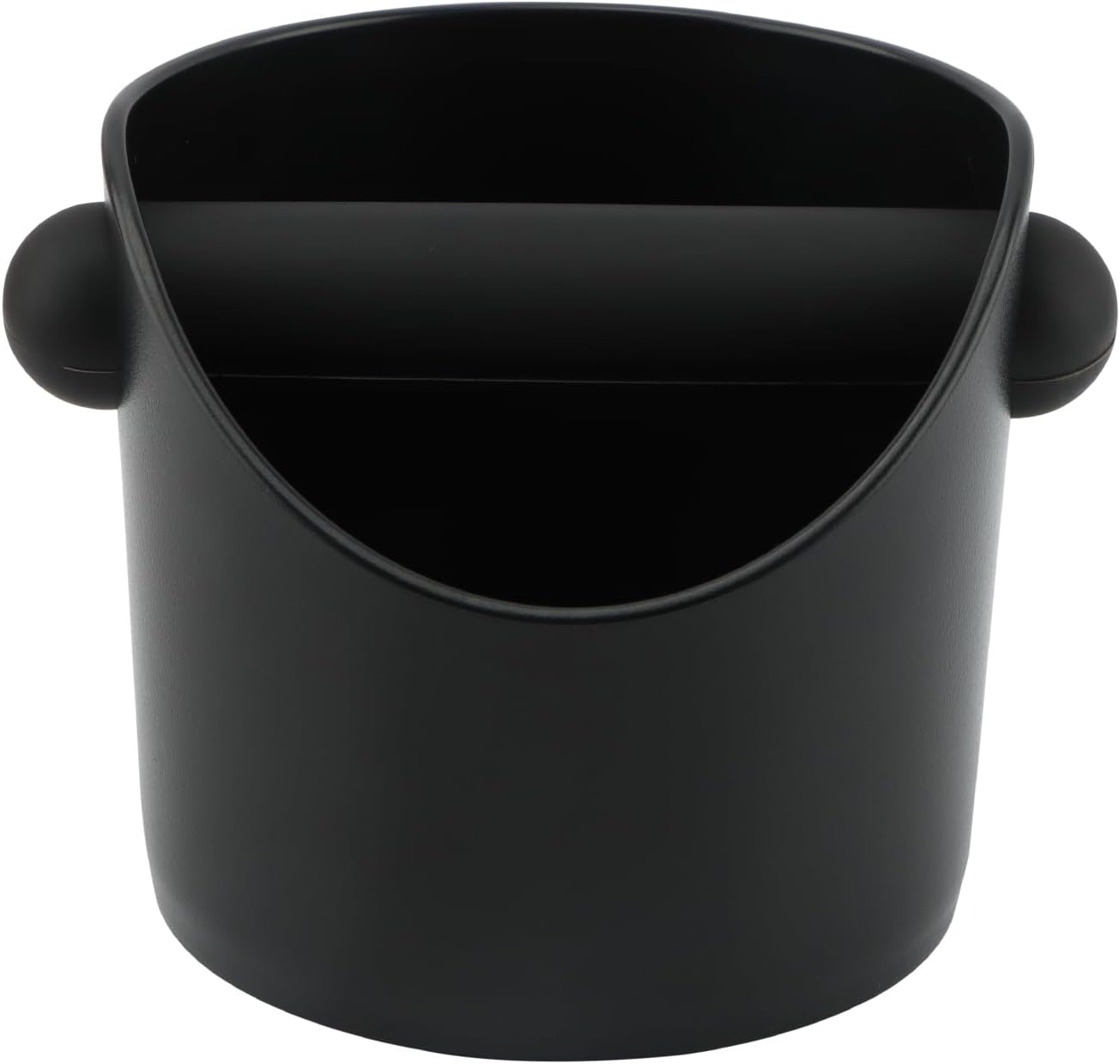 Espresso Knock Box 4.3 Inch Small Coffee Grounds Bin with Removable Knock Bar Non Slip Base Splash Proof Mini Knock Box for Home Cafes Restaurants