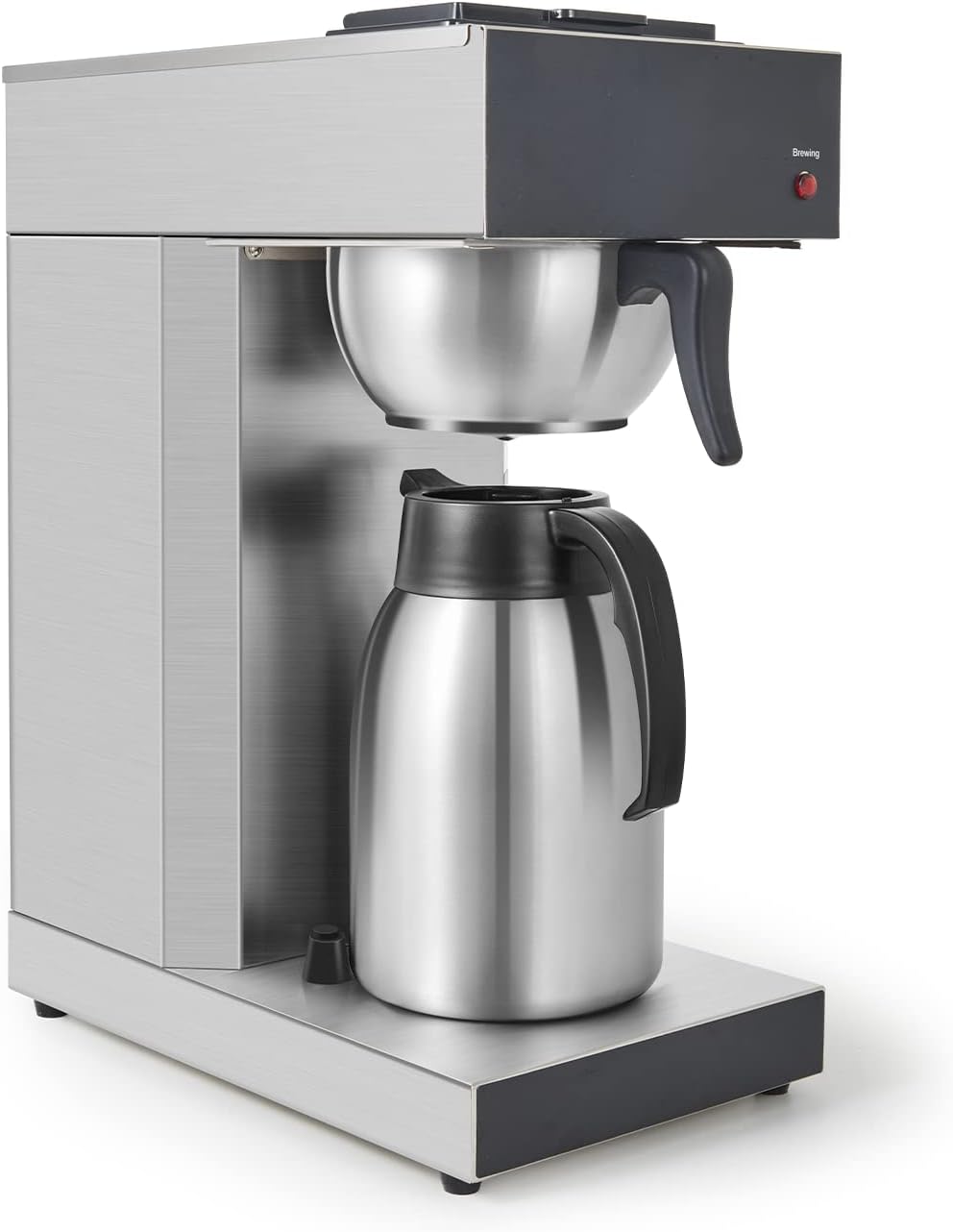 SYBO Commercial Coffee Makers 12 Cup, Drip Coffee Maker Brewer with 74Oz thermal carafe, Stainless Steel Cafetera SF-CB-1AA