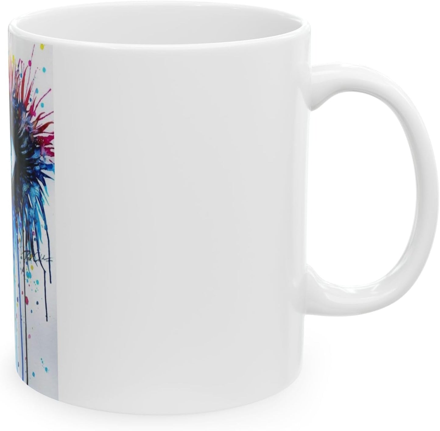 11 OZ Novelty Coffee Mug – Eye-Catching Colorful Design – Fun Ceramic Cup for Coffee, Tea, or Cocoa – Unique Christmas Gift for Friends, Family, Coworkers & Coffee Lovers