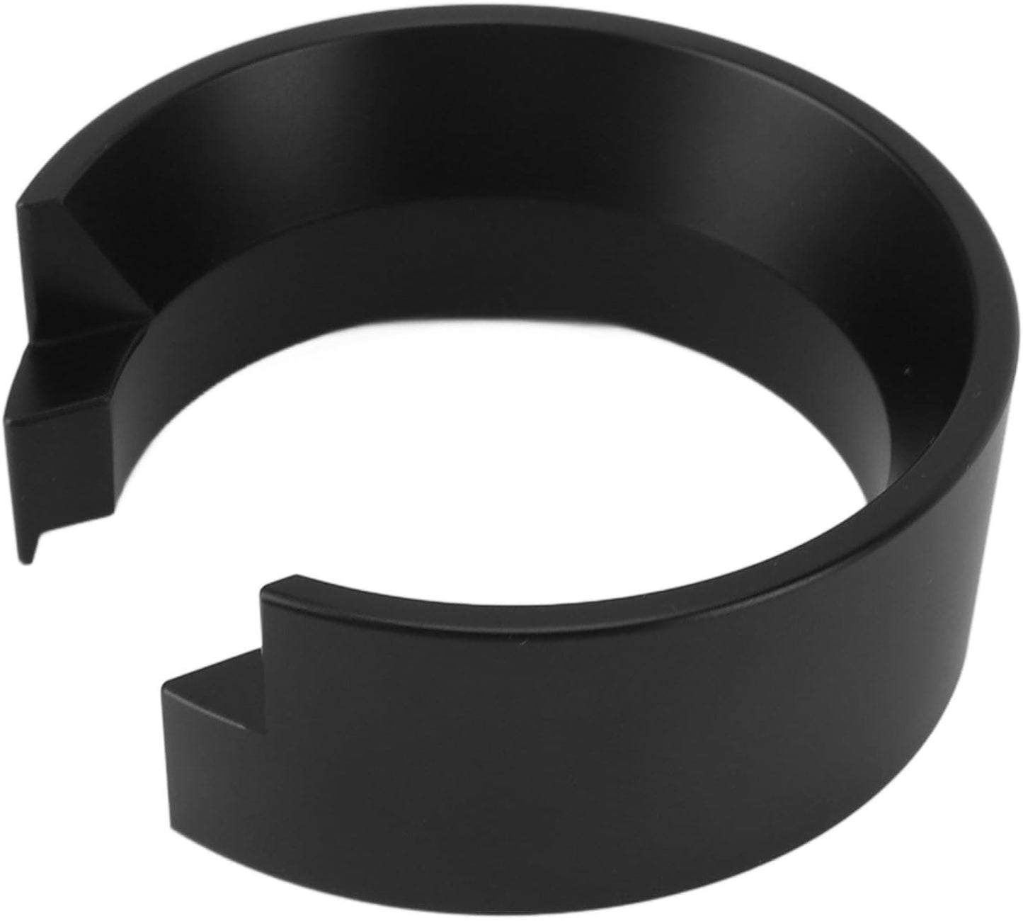 58mm Espresso Dosing Funnel, Lightweight Aluminum Espresso Funnel, 58mm Dosing Funnel, Replacement for Espresso Machine Portafilter (Black)